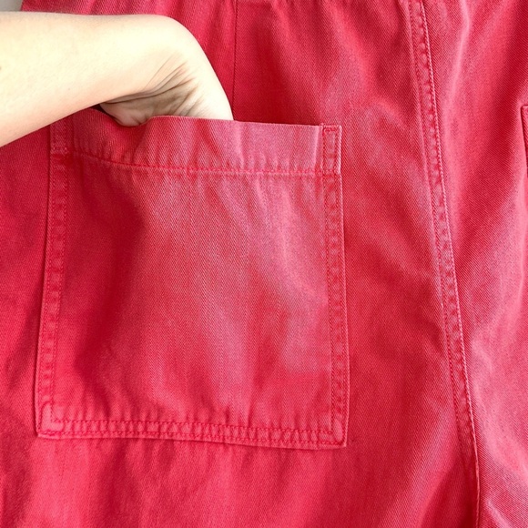 Universal Threads Women's Dusty Red Cotton Shorts, Size 14 - Picture 12 of 16